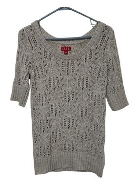 Elle Women's Knit Scoop Neck Sweater